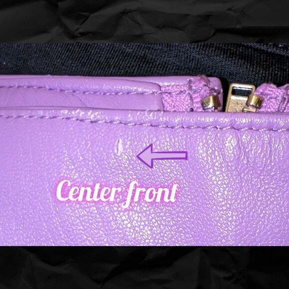 TR Vintage Wilson’s leather Pelle Studio Lavender Leather Skirt - EUC - Picture 8 of 9